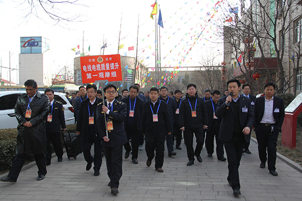 省市县有关领导和300多家企业代表观摩ag真人国际集团
