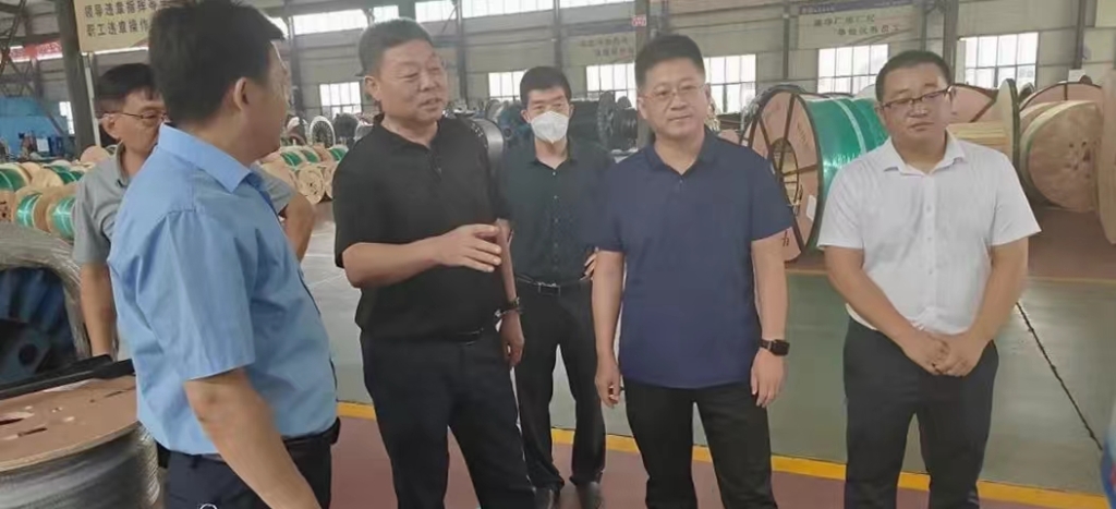 宁晋县领导李军华到ag真人国际调研